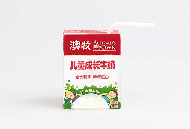 澳牧兒童牛奶